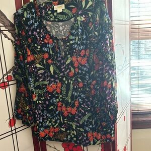 Jersey Maeve print anthropology top